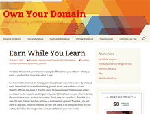 Tablet Screenshot of ownyourdomain.ws